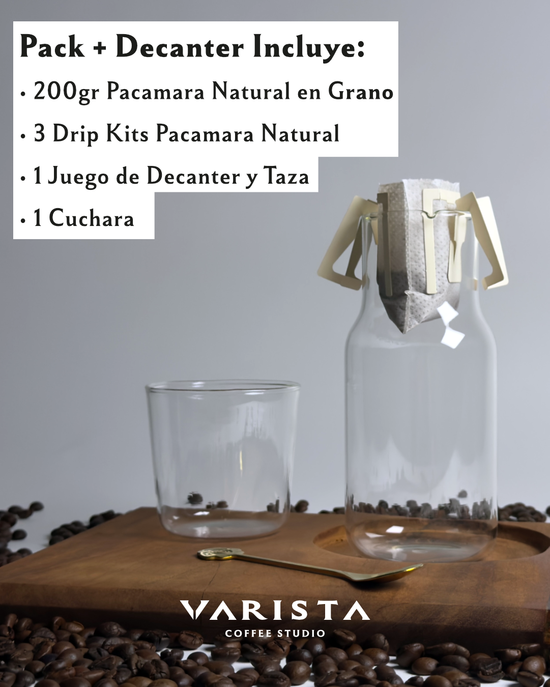 [ÚLTIMAS UNIDADES] Xmas Box : Pacamara Natural Edición limitada x Coffeetologist
