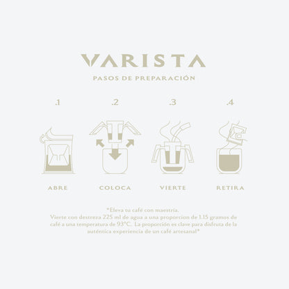 Varista Panama Drip Coffee | Elida Estate Catuai | 6-Pack